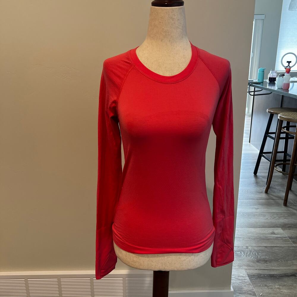 LULULEMON Women's Swiftly Tech Long-Sleeve Shirt In Pink